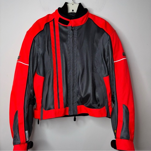 Olympia Moto Sports Mesh Tech Gear Jacket Women's XL - Picture 13 of 16